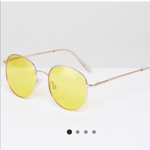 ASOS Yellow Sunglass